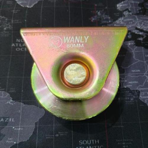 80mm RODA PAGAR V / Roda Pagar V BAGUS Tebal 80mm