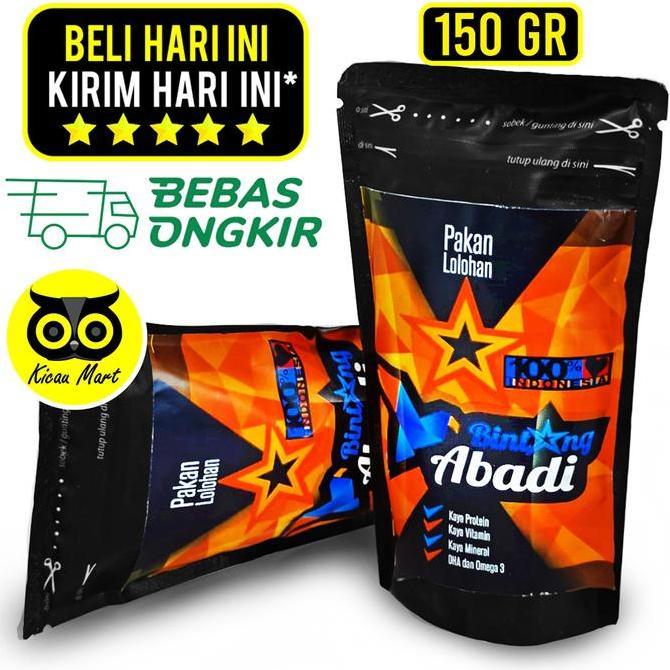 Pakan Lolohan Burung Lovebird Sunconure Beo Parrot Bintang Abadi 150Gr