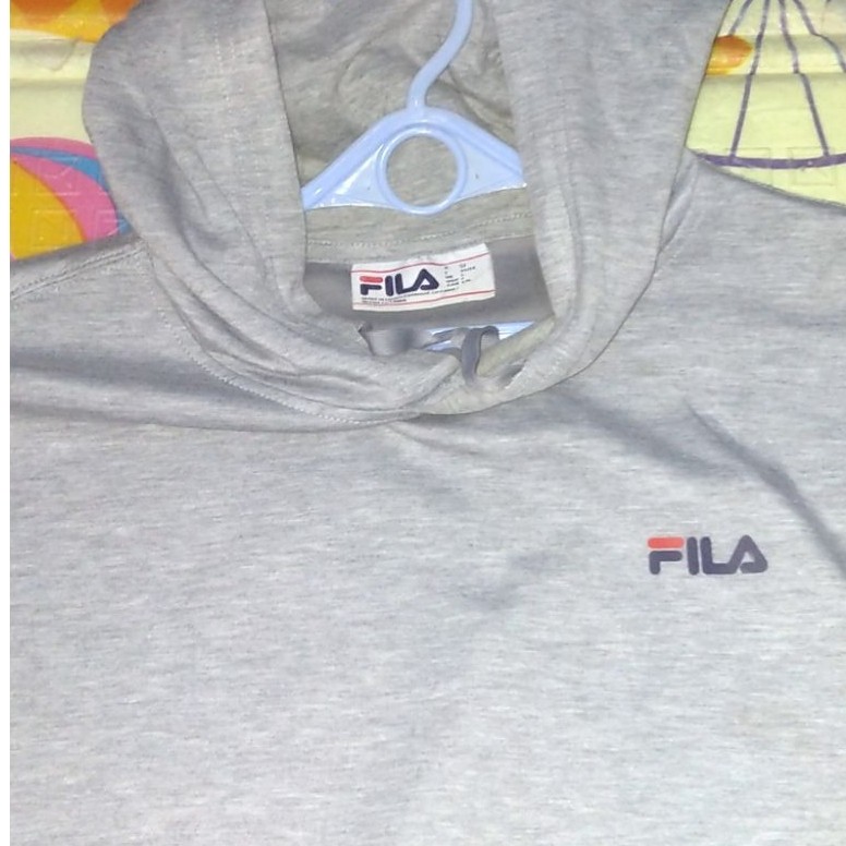 Fila Small Logo Bordir Hoodie / Fila Hoodie