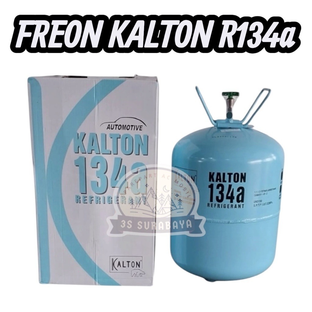 Freon Kalton R134a murni Ac mobil Ac rumah Preon R134 tabung besar 13.6 bersih
