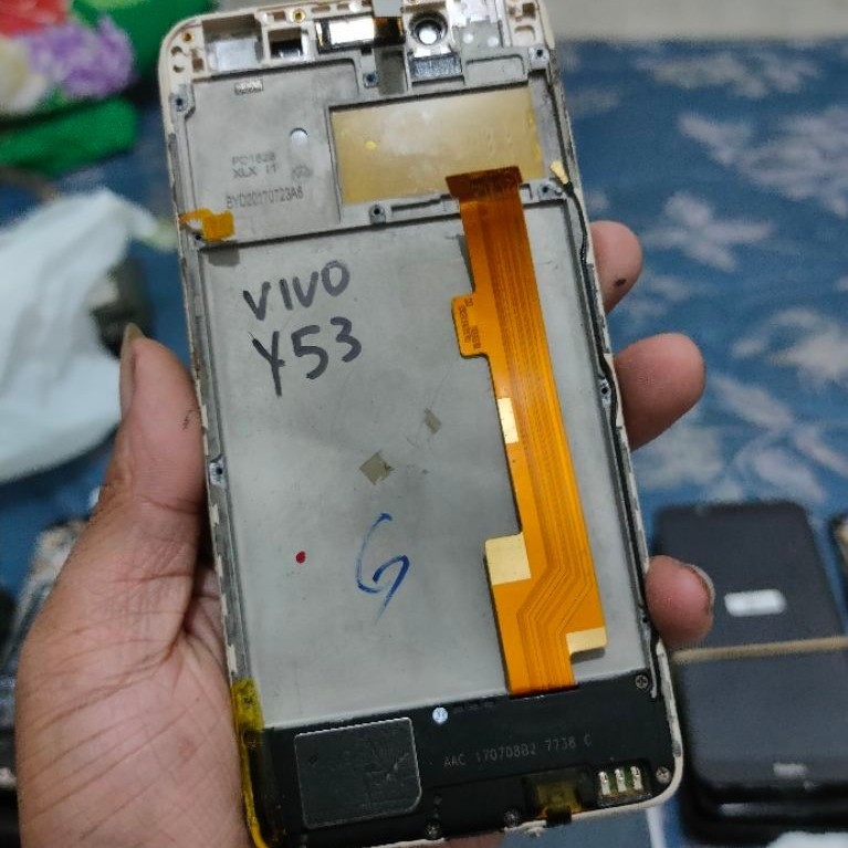 lcd ori copotan vivo y53 / lcd vivo y53 lama