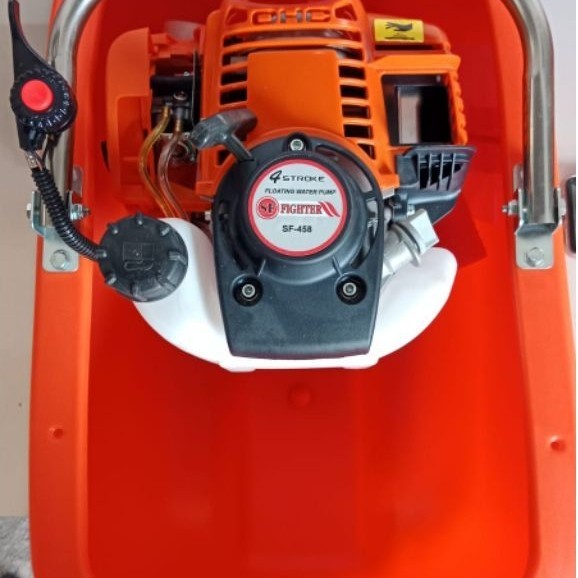Floating waterPump 4tak / Mesin siram bawang Murah / pompa apung Fighter 4tak