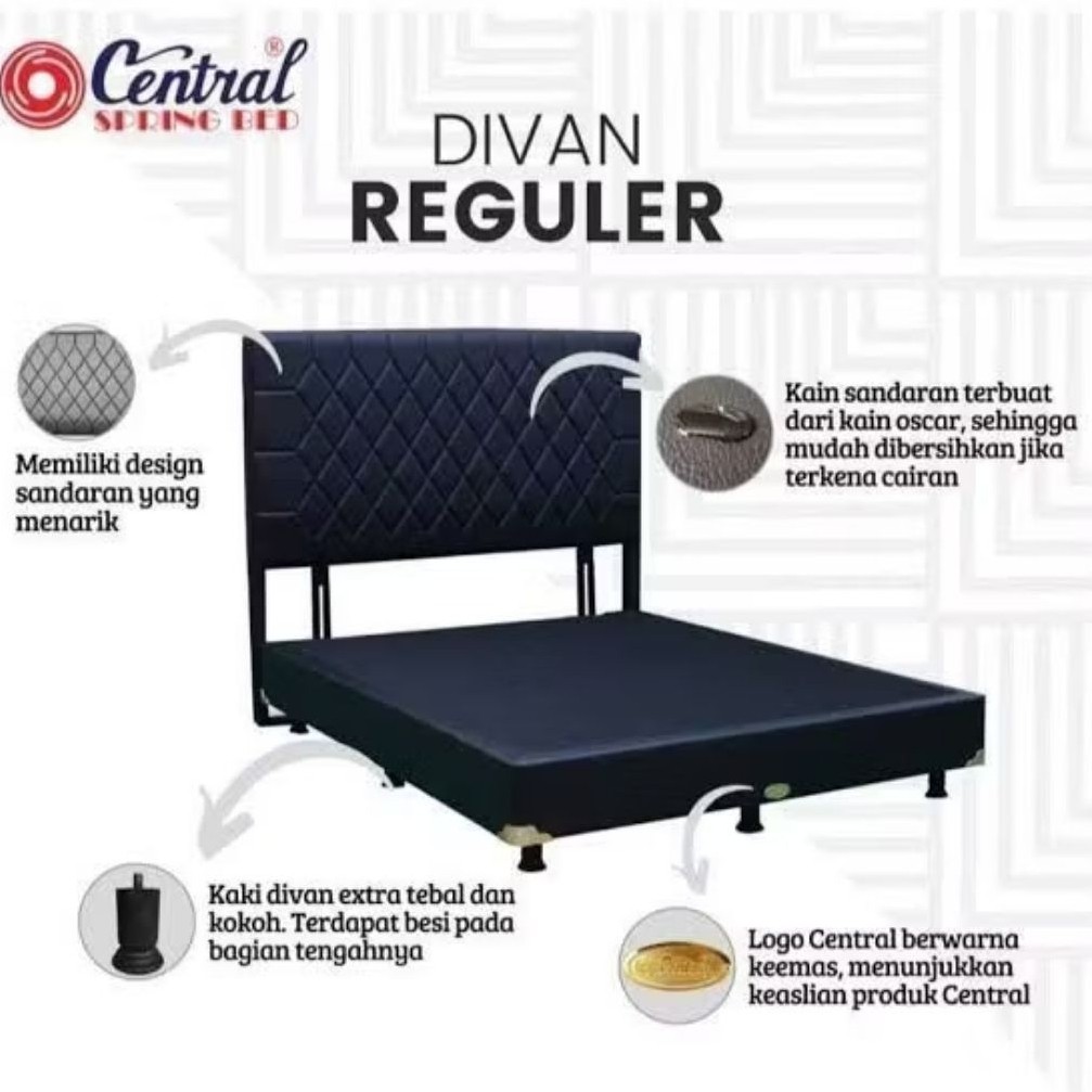 Dipan dan Sandaran Central 160 x 200