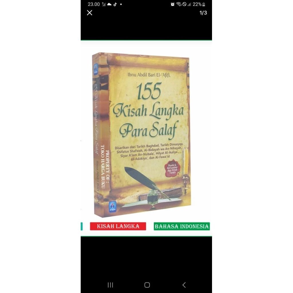 buku kisah para salaf preloved