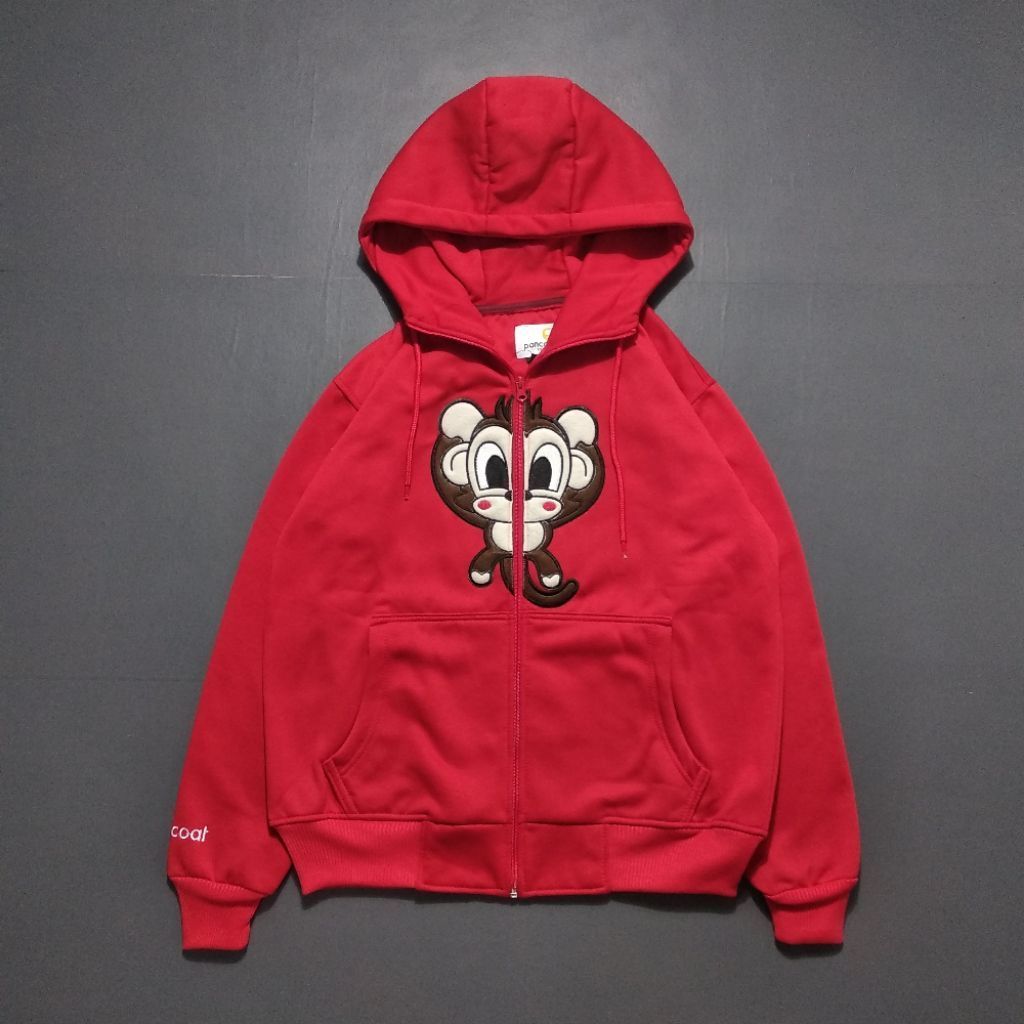 JAKET HOODIE ZIPPER PANCOAT MONKEY