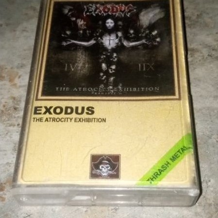 kaset pita Exodus album the atrocity exhibition