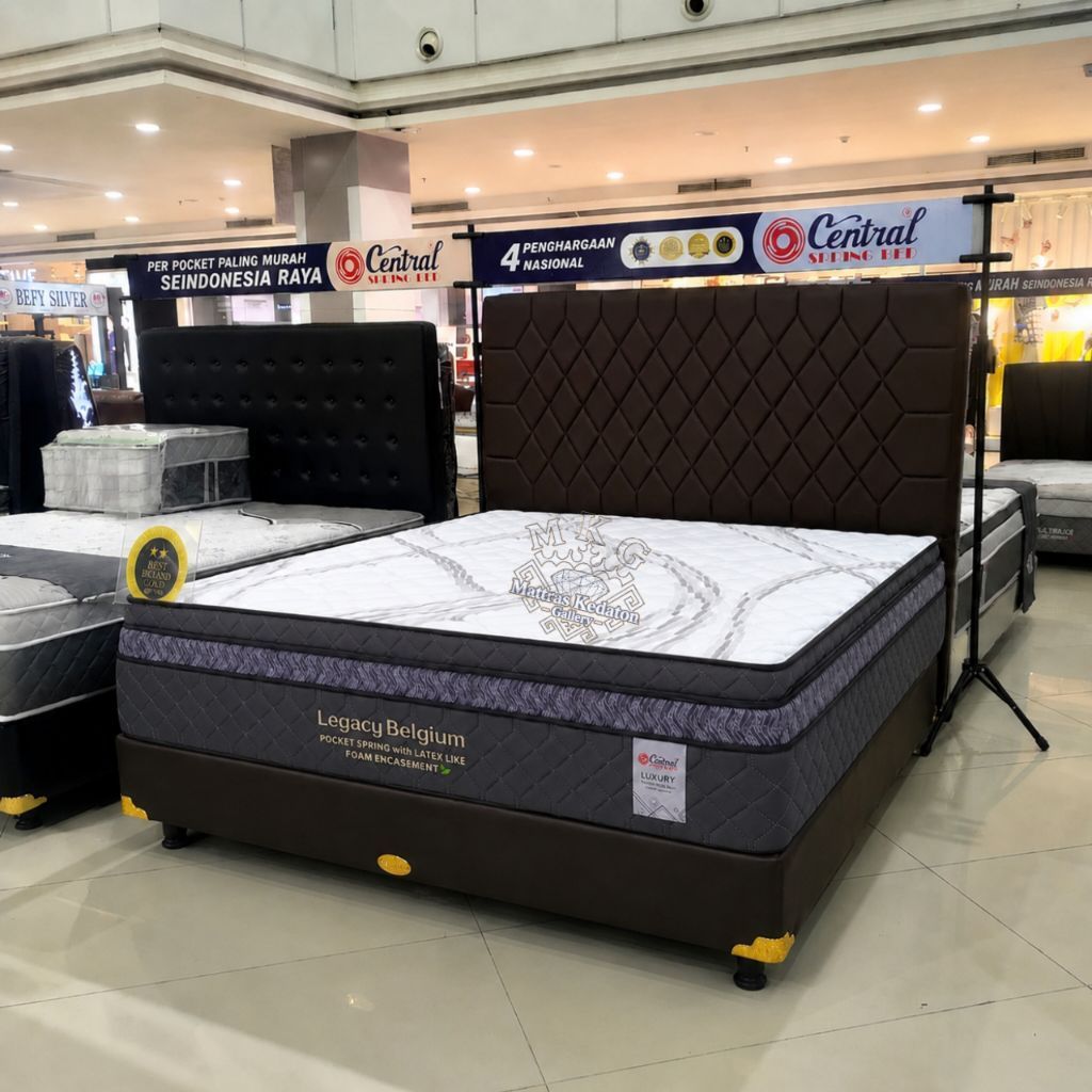 Legacy Belgium Latex Central Springbed – Pocket Spring 37cm | Kasur Premium Lampung