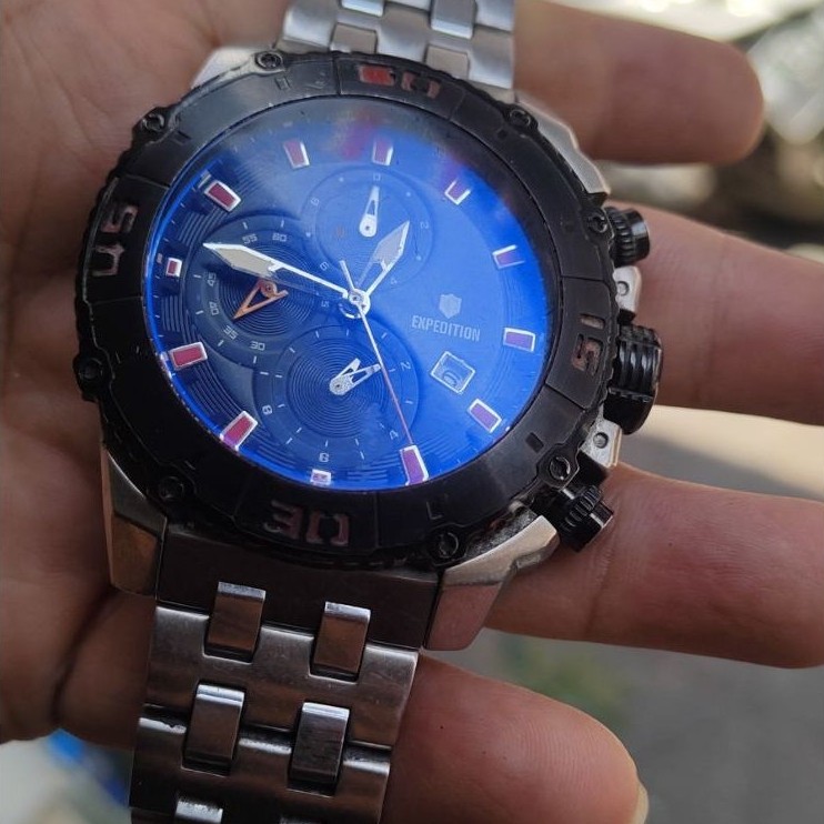 jam tangan original expedition second bekas preloved