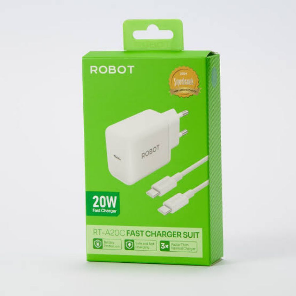 CHARGER ROBOT RT A20C &  CHARGER RT A20L CHARGER SUPER CEPAT 20 WAT