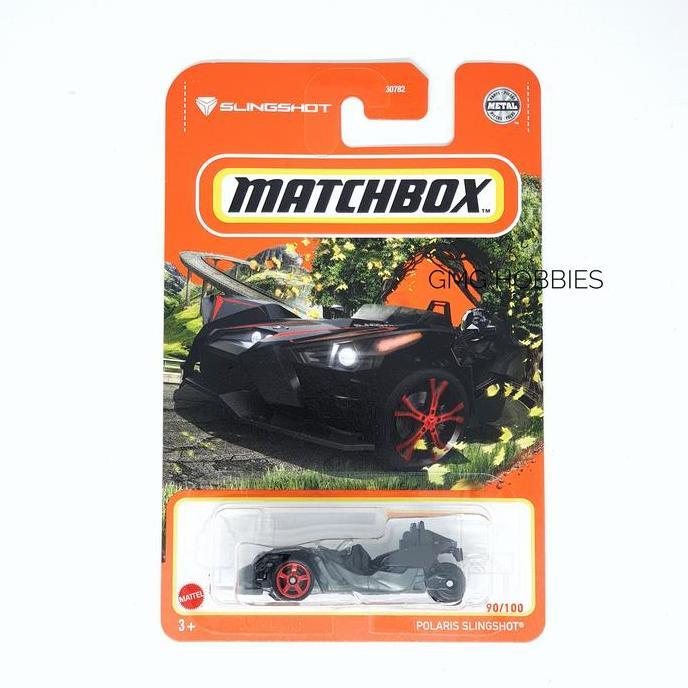 Y 2021 POLARIS SLINGSHOT MATCHBOX DIECAST MOBIL MATTEL MINIATUR