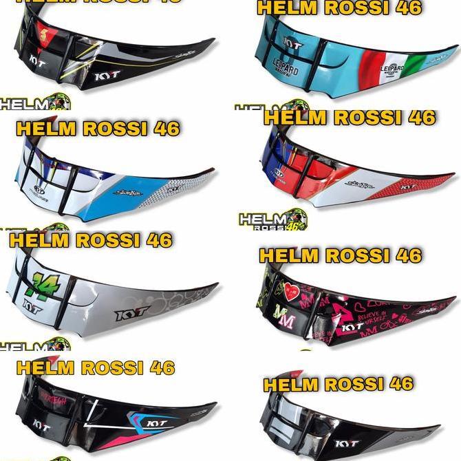 SPOILER HELM KYT TTC MODEL 3D GPR MOTIF JAUME MASIA LEOPARD VENOM DLL