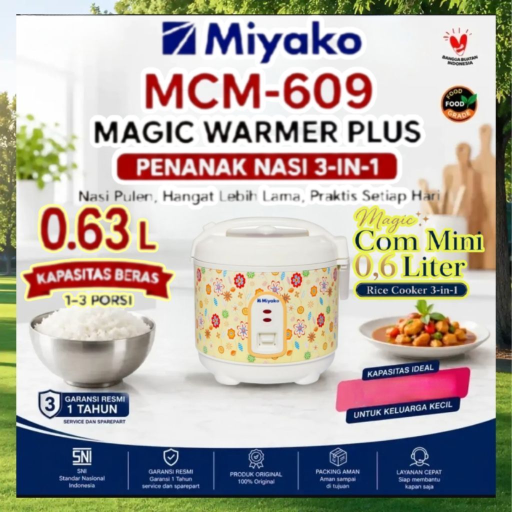 MAGIC COM MCM 609 MINI MIYAKO