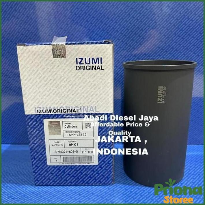8-94391-602-0 BORING LINER HITACHI ZAXIS 330 ZX330 ZAXIS 330-5G ZAXIS KHUSUS