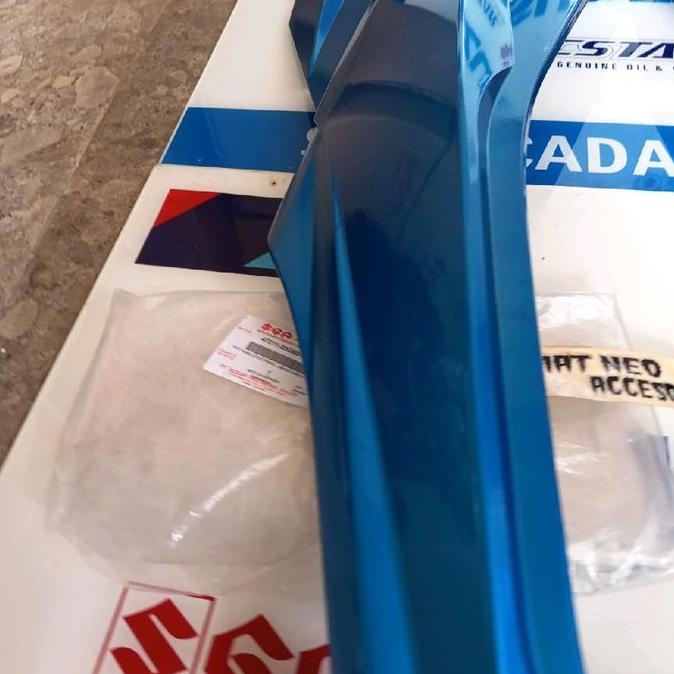 Promo produk terbaru cover bodi body belakang satria fu facelift bima biru gp original sgp Diskon