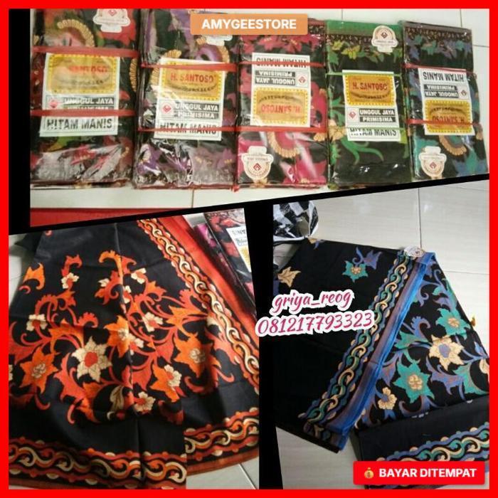 jarik jaranan hitam manis motif bunga