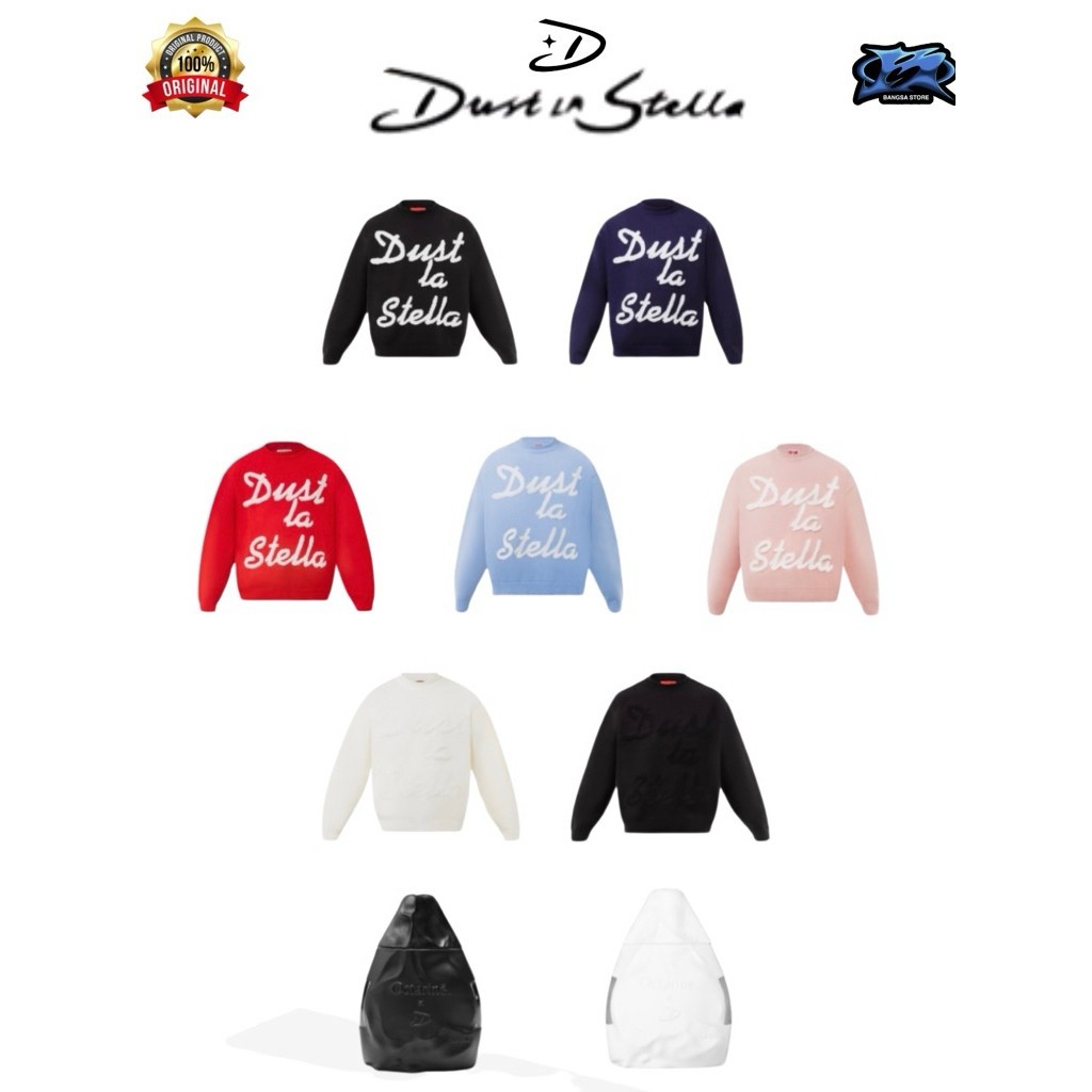 Dust La Stela (DLS) 100% Original Limited Edition Long-Sleeve & Hoodie All Warna Purple , Red , Blac