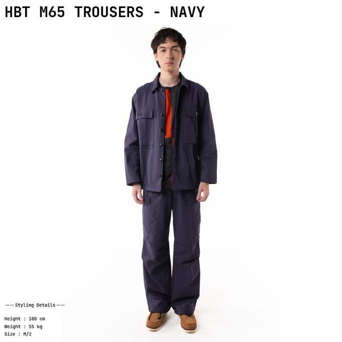 Hoya Fields - HBT M65 Trousers - Navy