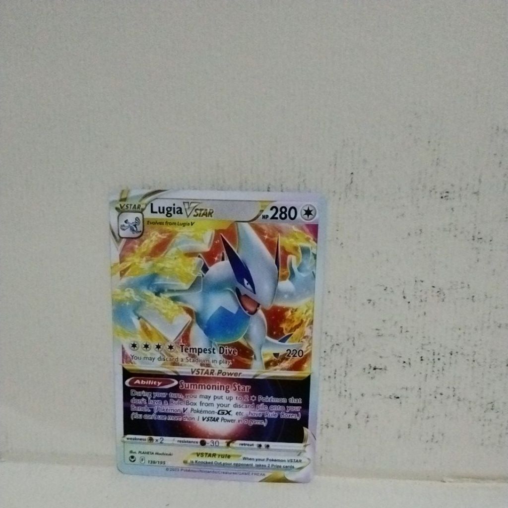 Paket Kartu Pokemon GX Lugia Vstar