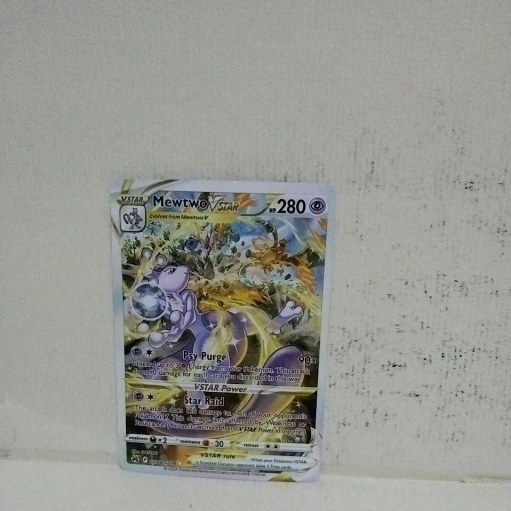 Paket Kartu Pokemon GX Mewtwo Vstar