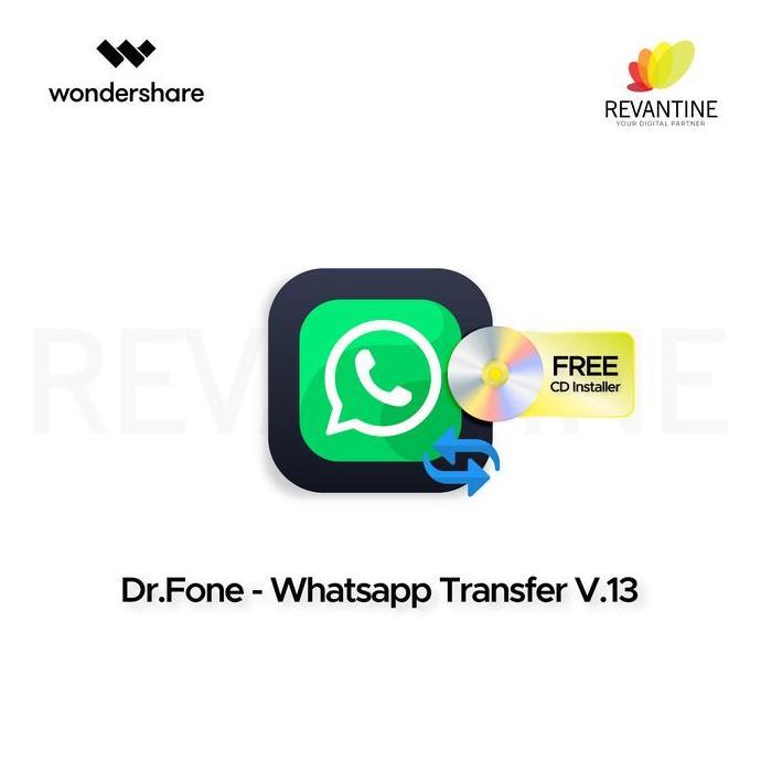 Wondershare DrFone Dr Fone Whatsapp Transfer - Android dan iOS