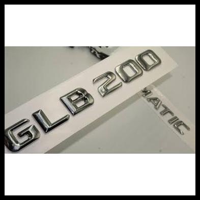 TERBARU EMBLEM TULISAN MERCEDES BENZ GLB200 GLB250 GLB300 EMBLEM BAGASI GLB200 
