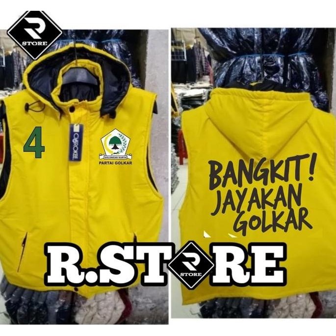 ROMPI PARASUT KUNING/ROMPI PARTAI/ROMPI GOLKAR/ROMPI PARTAI GOLKAR