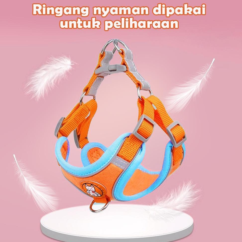 [TOYS] Kucing & Anjing Kecil Rompi Tali Tuntun Adjustable Lucu & Nyaman