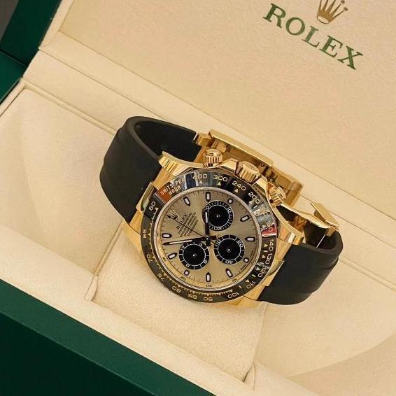 MURAH (100% Asli Rolex ) COD Baru Rolex Cosmograph DaytonaJam Tangan Rolex Pria M116518LN-0048 40mm 