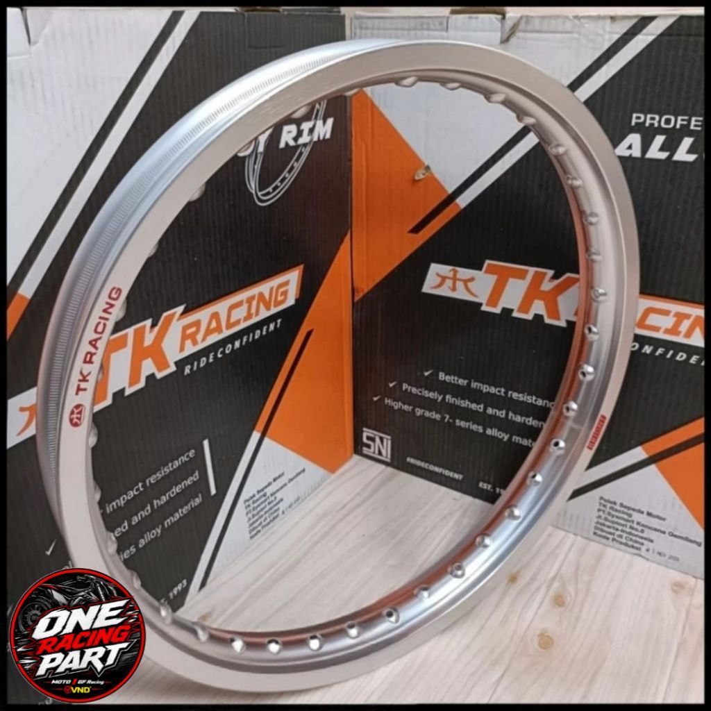 Velg TK Racing Ring 18 Hole 36 Silver 160 185 215 Original TK Racing