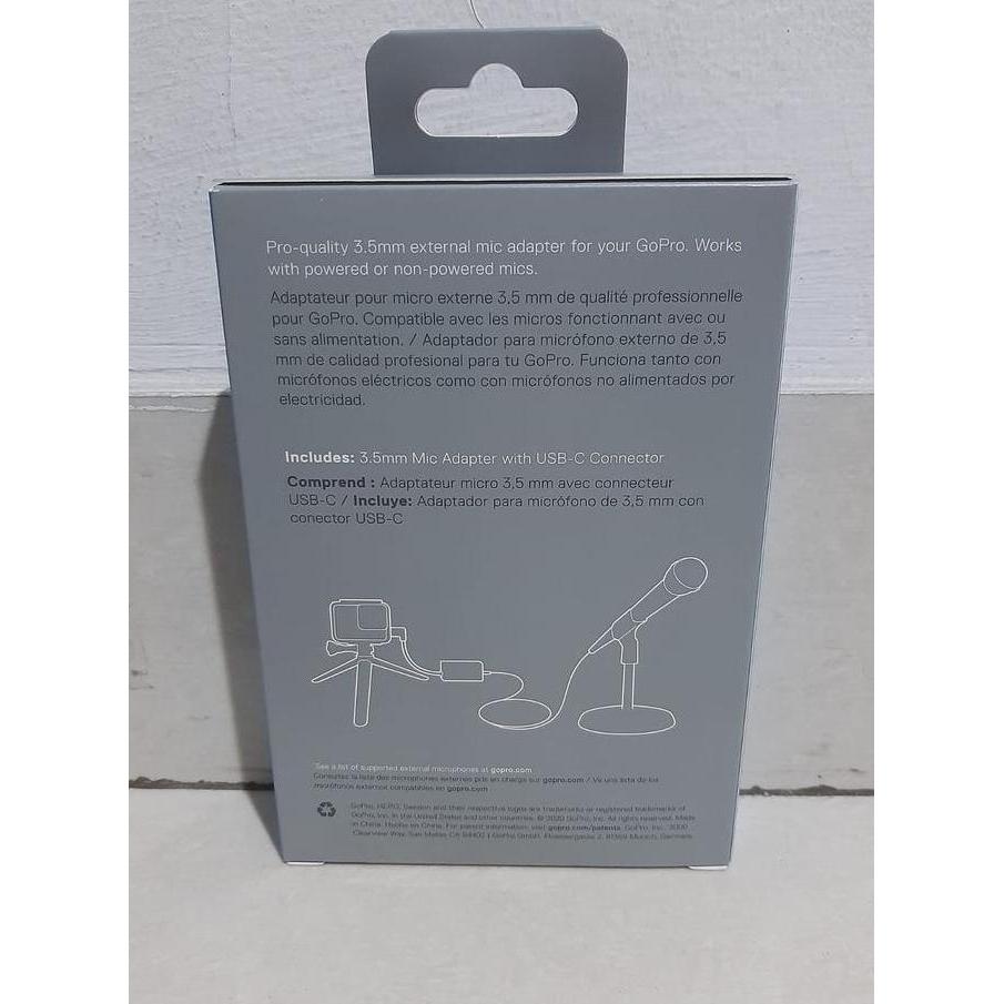 Cam- Gopro Pro 3.5Mm Mic Adapter Hero 9 Hero 10 Hero 11 Hero 12