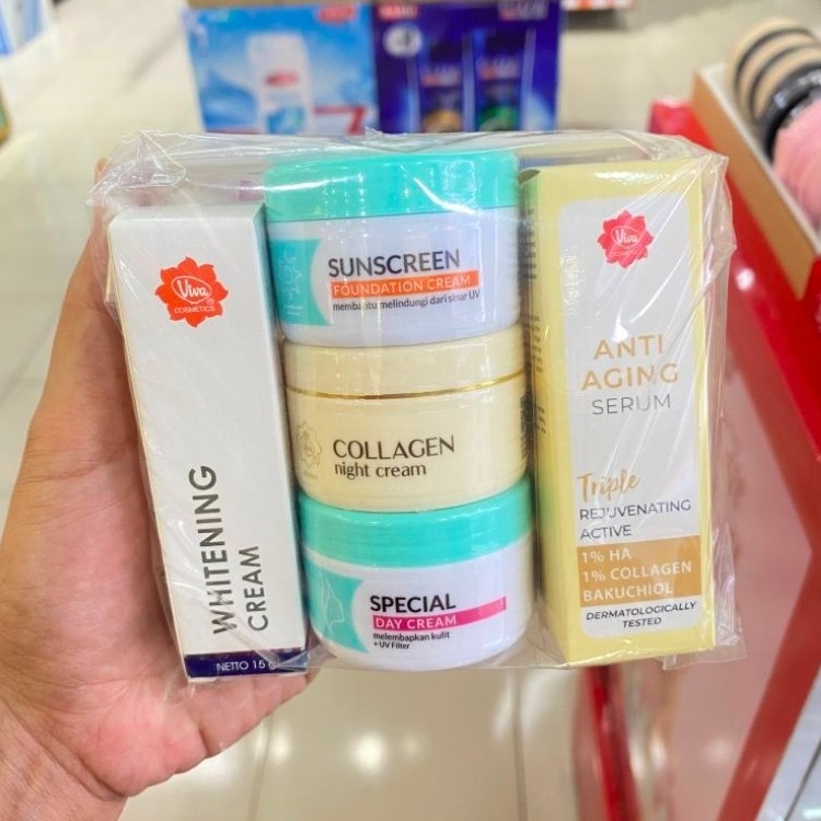 Paket Skincare Viva Anti Aging Anti Flek