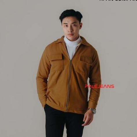 Keceabis- Shacket Jacket Zipper Pria / Shacket Fleece Resleting / Jacket Shacket.