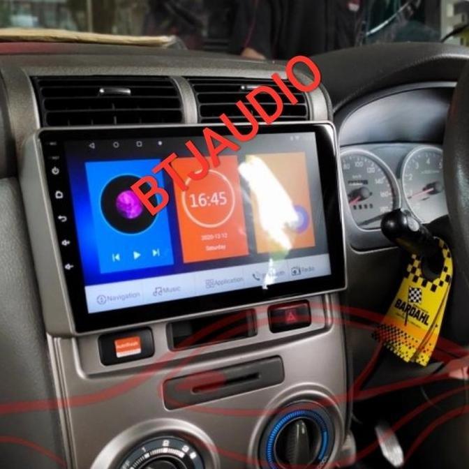 HEAD UNIT TAPE TV MOBIL ANDROID MERK ORCA SKELETON DHD UNTUK TOYOTA AVANZA & DAIHATSU XENIA LAMA 200