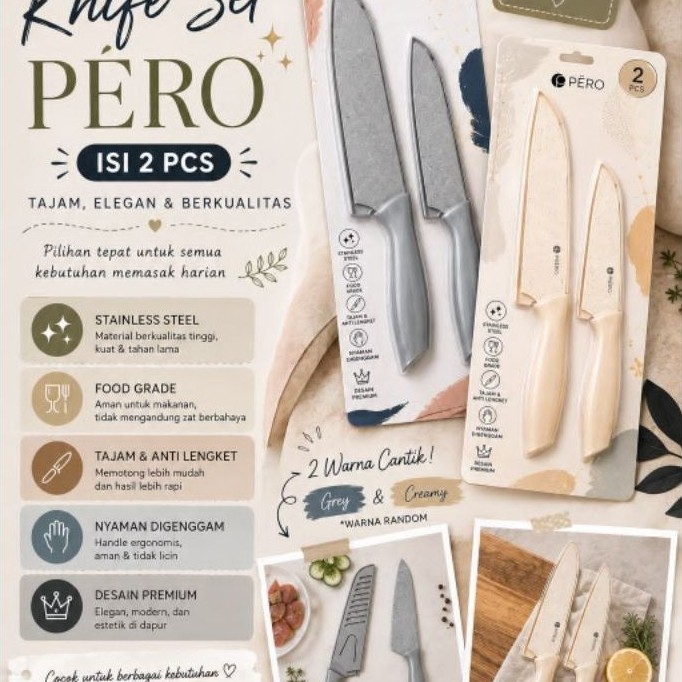 Pero Knife Set 2 Pcs