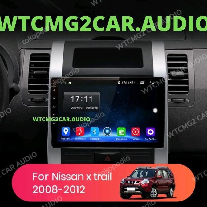 frame head unit android nissan xtrail t31