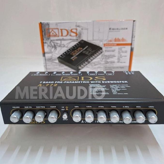 Pream Parametrik ADS 7BAND Equalizer Parametrik ADS 7BAND Equalizer Sound System Profesional penjern