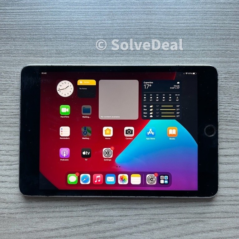 Apple Ipad Mini 4 128GB Space Gray Original Mulus
