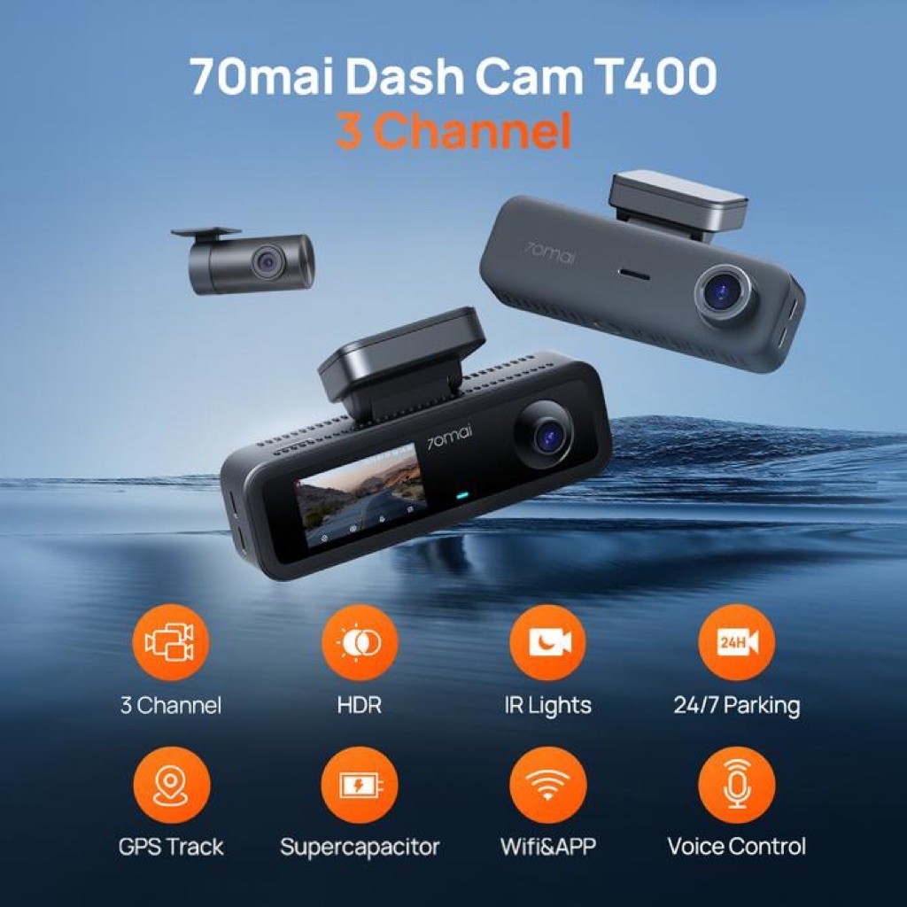 Dashcam 70Mai T400