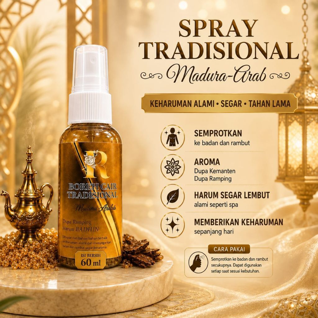 BOREH DUPA RAMPING PARFUM BEDAK SARI KHAS MADURA