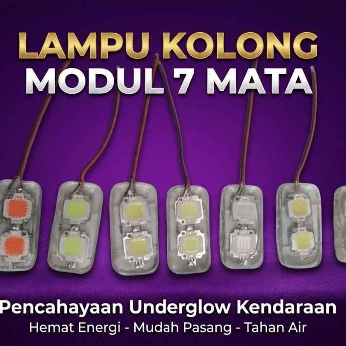 Lampu Kolong LED HPL Kedip 12/24V Waterproff