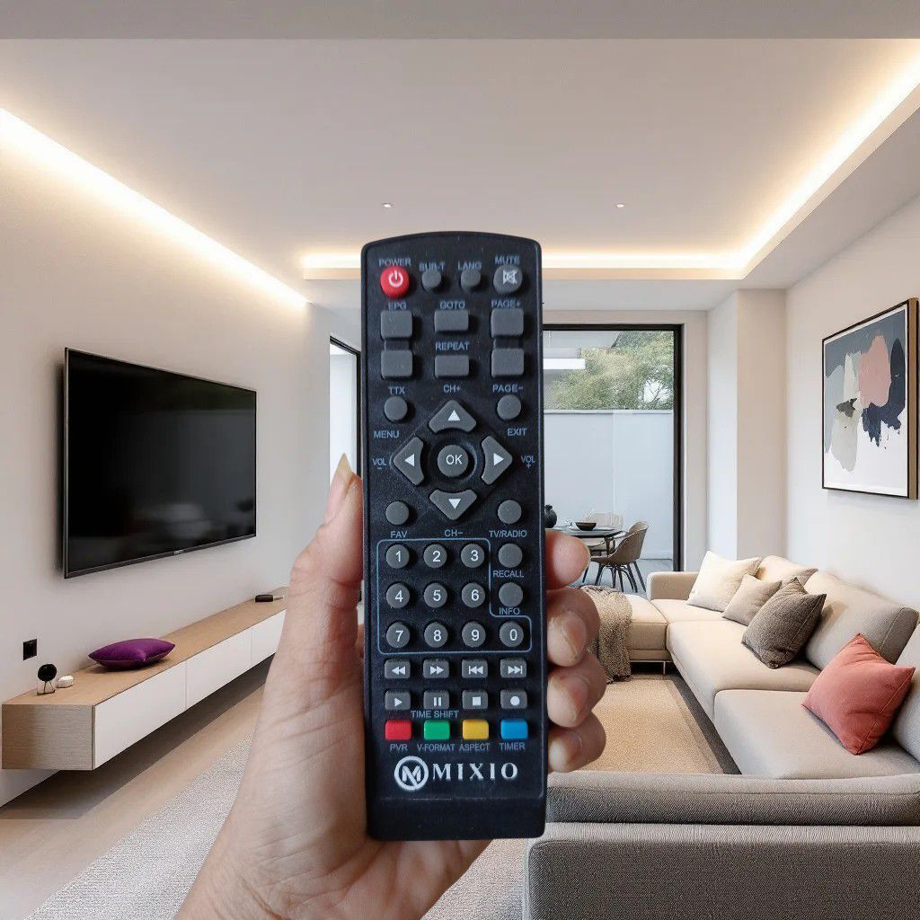 REMOTE STB MIXIO SET TOP BOX DVBT2 REMOT