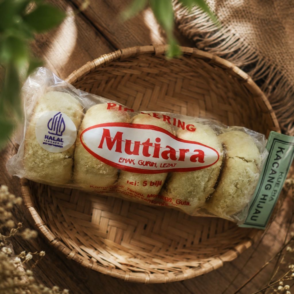 Kue Pia Kering Mutiara Pia Kacang Hijau Oleh-Oleh Khas Semarang