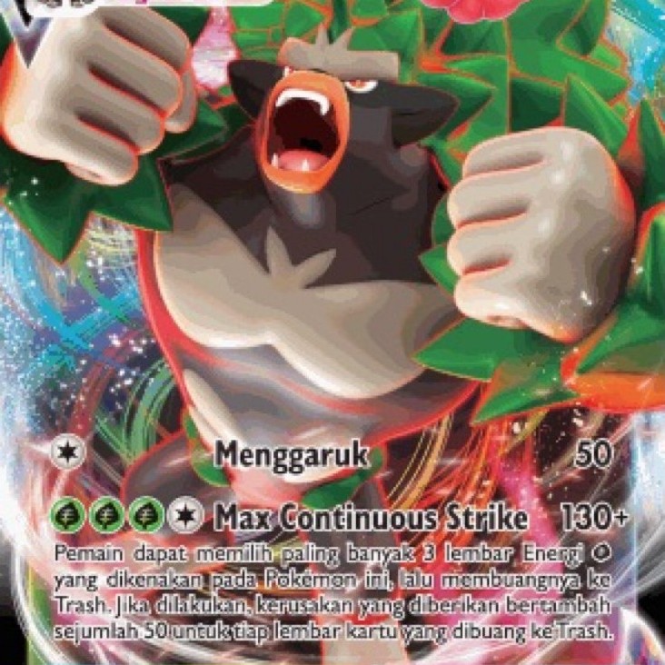 Rillaboom VMAX #24 RRR Pokemon Sword and Shield - Kartu Pokemon TCG Original Indonesia