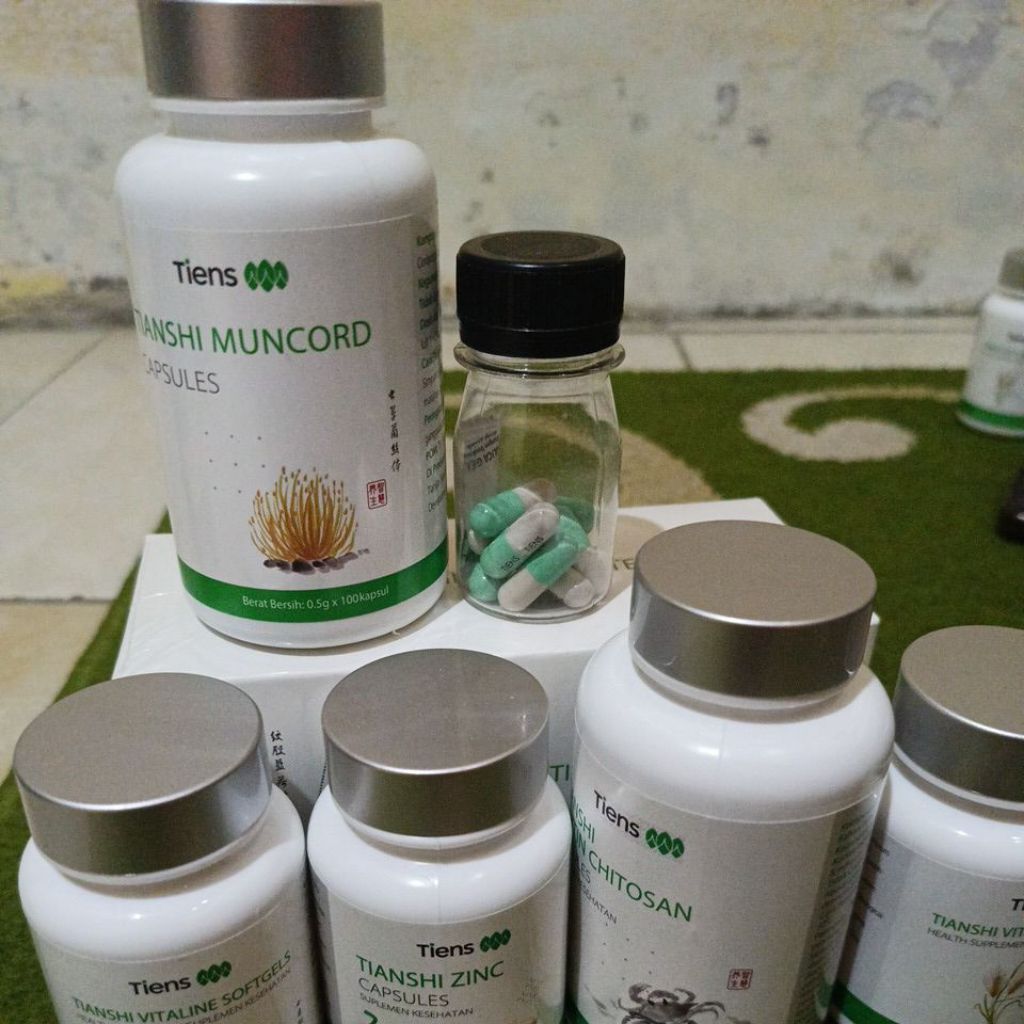 Muncord Capsules Tiens eceran 10 kapsul, ginjal, jantung, pernafasan,
