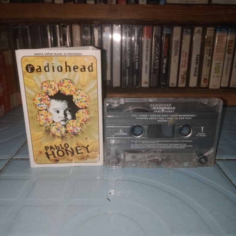 Kaset Pita RADIOHEAD - PABLO HONEY
