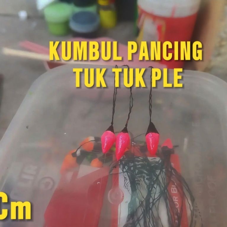 Kumbul pancing ikan nila/mas tuktukple