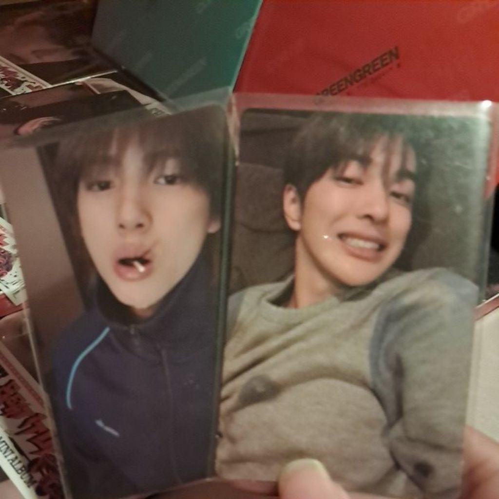 Juhoon & Keonho photocard official cortis greengreen weverse ver. pot A & pano A