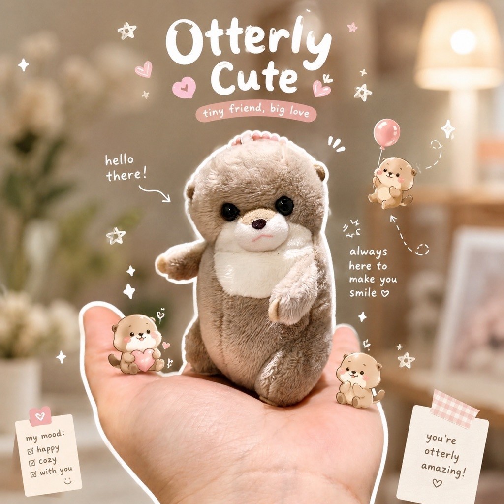 GANTUNGAN KUNCI / GANCI OTTER AMUSE