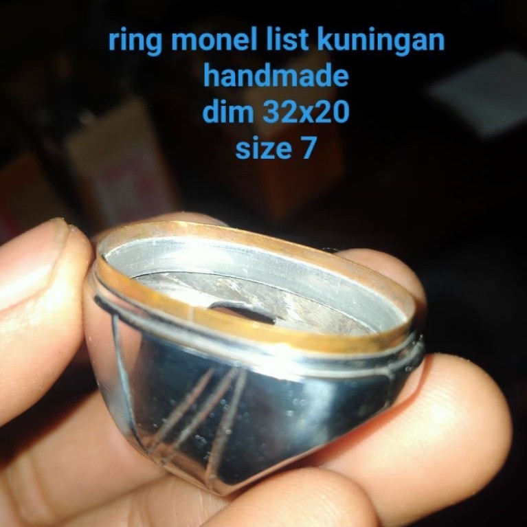 ring monel handmade