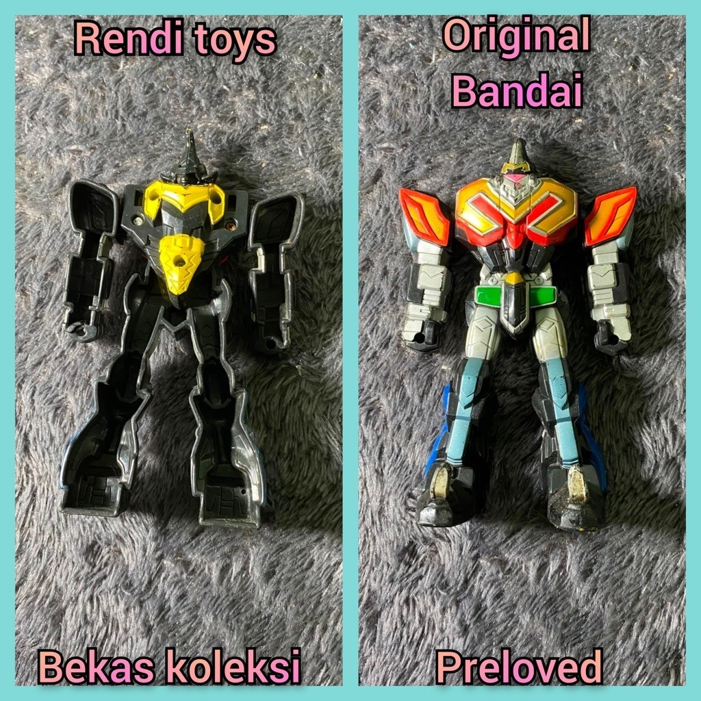 action figure Power Rangers Mystic Force Titan Megazord (Magiranger) | Bekas Koleksi